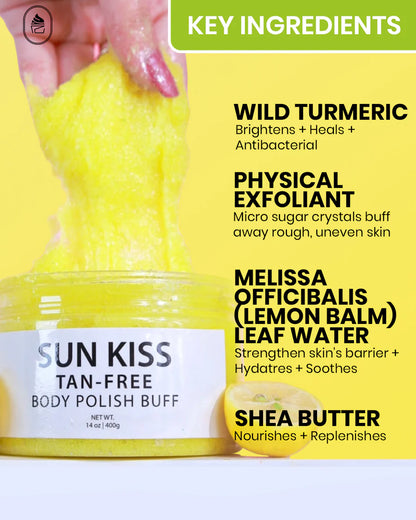 Hadaf Sun Kiss Tan-Free Body Polish Buff